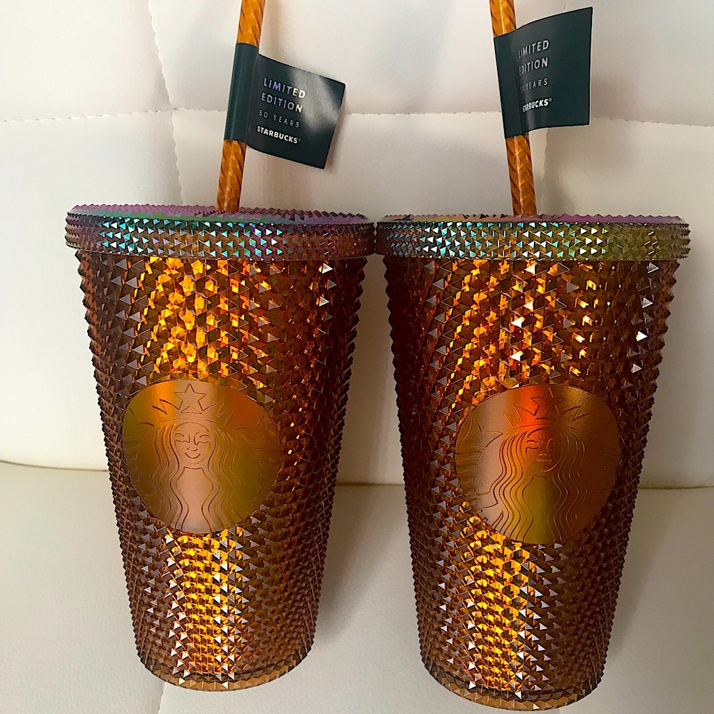Starbucks 2021 Limited Edition 16oz Honeycomb Iridescent Tumbler
